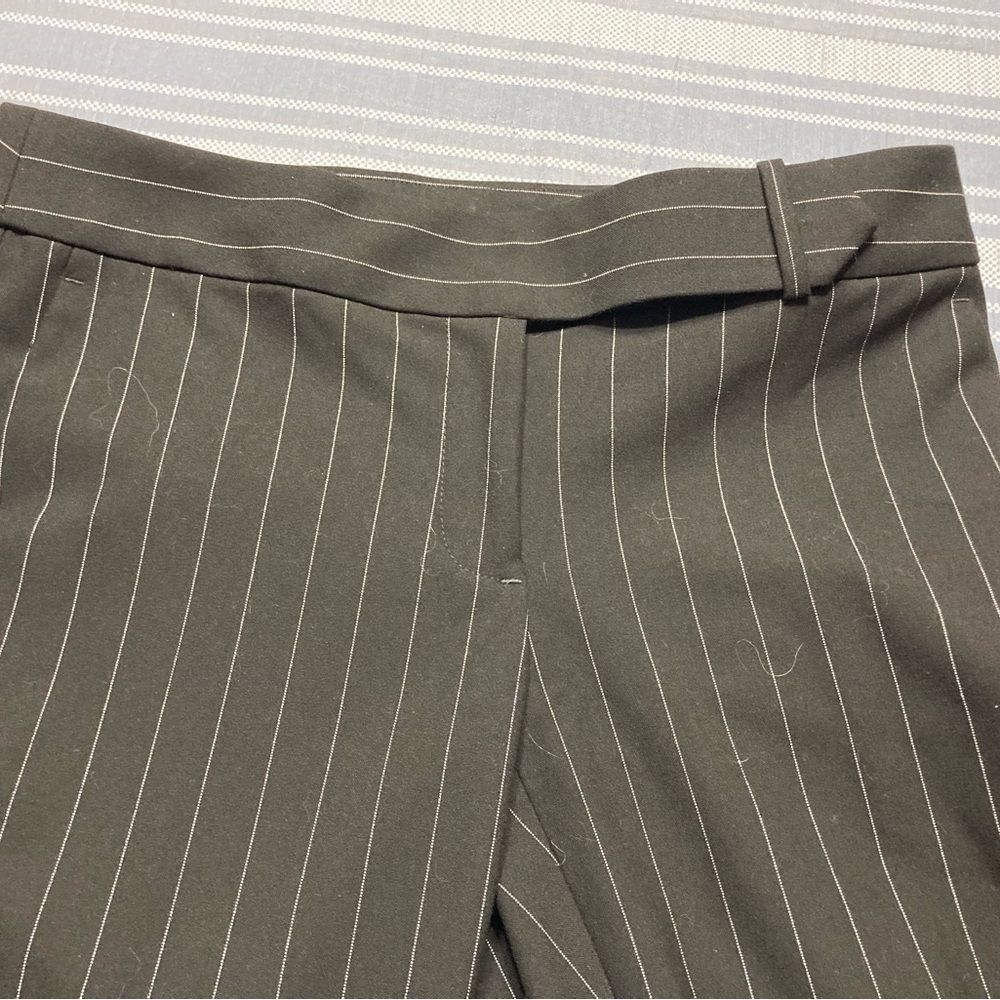 💛TODAY***$17***LOFT black and white pinstripe pants. - Picture 3 of 6